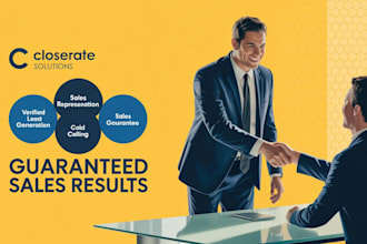 be sales closer sales representative b2b lead generation appointment