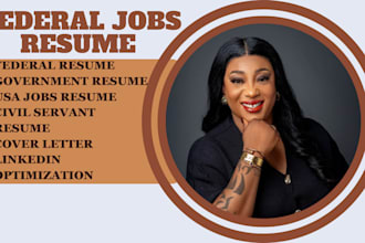write federal government ats resume writing  cover letter linkedin optimization