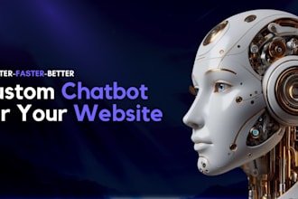 build a custom ai powered website with integrated chatbot for your business