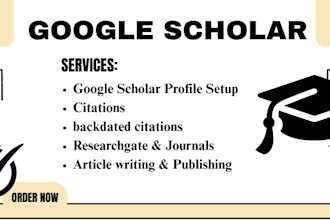 increase google scholar citations, backdated citations