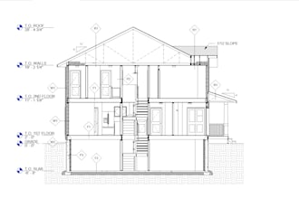 draft working construction or concept drawings