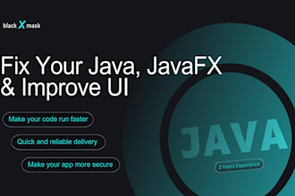 fix java javafx bugs and professionally improve UI