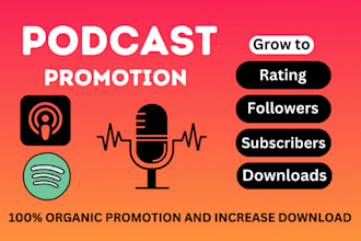 do apple spotify podcast promotion to increase streamer, spotify album promotion