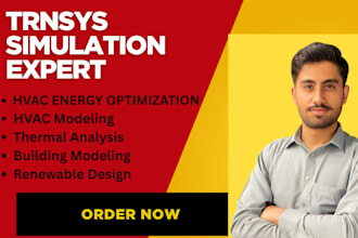 perform trnsys simulation for solar and hvac systems