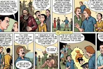 draw comic book graphic novel comic page nsfw comic storyboard comic book artist