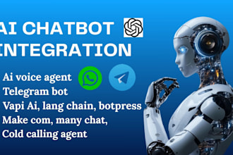 whatsapp ai chatbot using open ai, twillo, vapi ai, lang chain, botpress