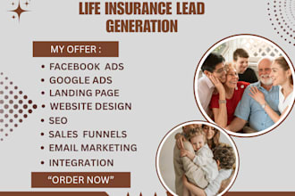generate life insurance lead, insurance lead, final expense lead