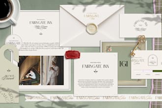 design a contemporary logo and branding kit