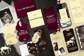 design a contemporary logo and branding kit