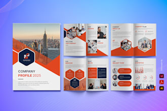 do digital brochure, company profile, proposal, annual report, catalog, flyer