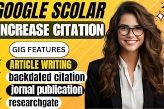 increase your google scholar citations, h index, and researchgate visibility