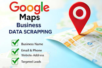 scrape business data from google maps for lead generation