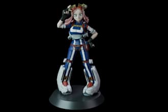do realistic 3d action figures 3d articulated figures  bjd dolls for printing