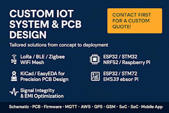 do nrf52, firmware, esp8266, esp32, stm32, pcb, aws, pi, arduino, zigbee, iot