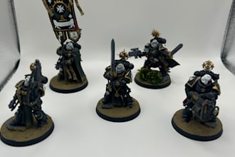 paint your warhammer or dnd miniatures