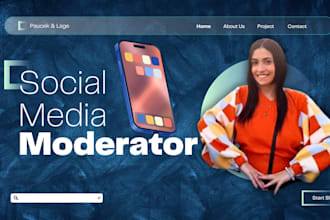 professional social media moderator for facebook instagram