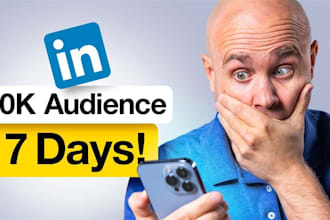 share your content or link with 3 million linkedin audience, promote, shoutout