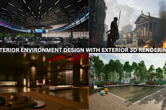 design 3d game environment levels design stylized game accessory vrchart world