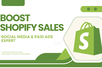 do shopify social media marketing content ads to increase brand awareness sales