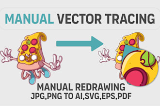 do professional vector tracing and convert your logo to svg or ai