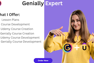 create engaging quizlet set genially slides lesson plan udemy course development