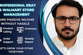 professionally manage your ebay and walmart seller accounts