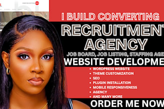 wordpress recruitment agency website staffing website job board agency website