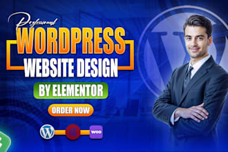 build modern wordpress woocommerce website with elementor pro and divi