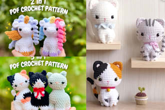 write quality crochet patterns for your etsy shop knitting amigurumi toys dolls