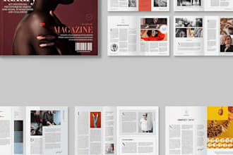 craft custom magazine layouts tailored to your brand