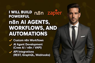 n8n ai agent n8n automation n8n workflow n8n api integration crew ai n8n io vapi