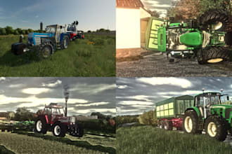 setup multiplayer game, simulation game, farming simulator, rpg adventure game