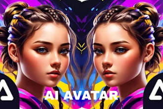 create ai avatar, ai character, ai profile pic, ai vtuber avatar, vrchat avatar