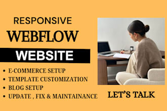 do webflow website design and figma to webflow conversion