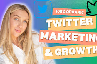 do twitter x marketing and promotion with organic growth perfectly