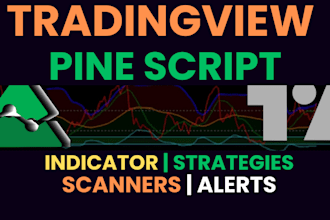 develop tradingview indicators or strategies using pine script