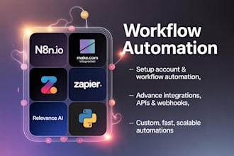 build ai agent and workflow automation with n8n zapier make relevance ai python