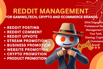 manage reddit post for business crypto website product token app saas