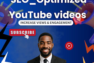 do organic youtube promotion to your video, seo, influencer,