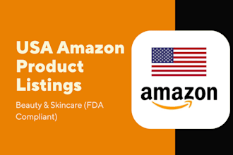 amazon product listing for US beauty brands fda guidelines