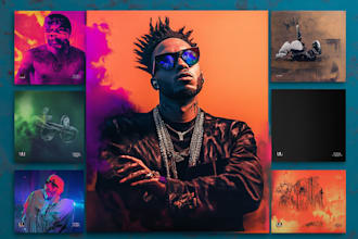 design album, single, music and mixtape cover art