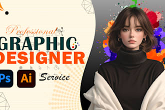 be your graphic design work expert graphic designer