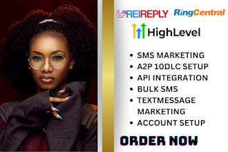 setup SMS a2p 10dlc registration for twilio, gohighlevel, ringcentral tcr, IVR