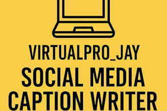 write engaging social media posts and captions for your brand