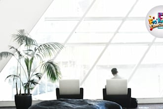 design custom zoom virtual backgrounds with logo for professional meeting