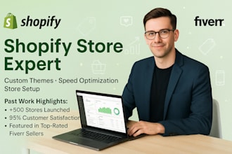 create and design automated shopify store design shopify dropshipping website