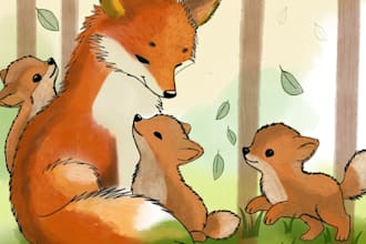 do illustrations or books at a reasonable price for the work