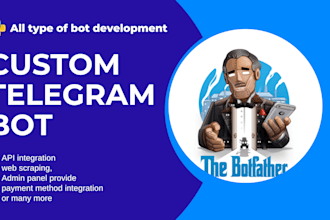 develop a professional telegram bot