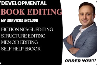 developmental edit for fantasy and sci fi manuscript