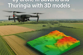 drone mapping and 3d modelling of land and property in bavaria and thuringia